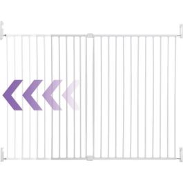 Dreambaby Safety Barriere Broadway Gate-Gate Extra-Large y Extra-Grande (para 76-134 cm), blanco Dreambaby Safety Barriere Broadway Gate-Gate Extra-Large y Extra-Grande (para 76-134 cm), blanco