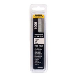 Stanley 1-SWK-BN050T - Clavos/Brad tipo J 8/300/E de 12mm, Caja de 1000 unidades