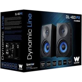 Woxter DL-410 FX Altavoces Estéreo Gaming 150W 2.0 Madera. Sonido de Calidad para TV, PC y Consolas, Controles y 3.5mm Woxter DL-410 FX Altavoces Estéreo Gaming 150W 2.0 Madera. Sonido de Calidad para TV, PC y Consolas, Controles y 3.5mm