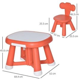 Set de mesa + dos sillas 64*52*45,5 cm Set de mesa + dos sillas 64*52*45,5 cm