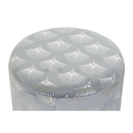 Reposapies Glam DKD Home Decor Azul Dorado 35 x 43 x 35 cm