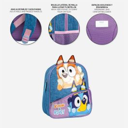 Cerdá Mochila Infantil Bluey Azul. Para Niños y Niñas. Edad Mínima 3 Años. Medidas: 2.5 x 3.0 x 1.0 cm Cerdá Mochila Infantil Bluey Azul. Para Niños y Niñas. Edad Mínima 3 Años. Medidas: 2.5 x 3.0 x 1.0 cm