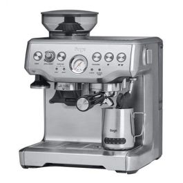 Sage SES875BSS2EEU1A Cafetera Barista Express™, Cafetera de Espresso con Molinillo Integrado para Granos Recién Molidos