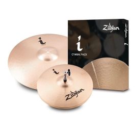 Zildjian Juego Platos I Family Essentials Hi Hat 14" / Crash 18" / Ride. Kit de Platos para Batería Acústica y Electrónica