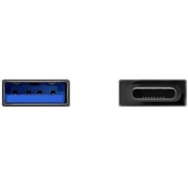 AISENS - MINI ADAPTADOR ALUMINIO USB 3.2 GEN1 3A, TIPO USB-C/M-A/H, GRIS
