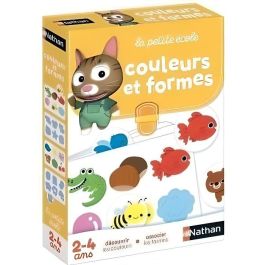 Nathan Little School Colores y formas - 6 juegos de asociación progresivos para aprender formas y colores, +2 años Precio: 24.50000014. SKU: B129JEACGT