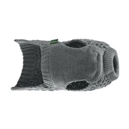 Hunter Jersey para Perro Malmö 25 cm Gris de Punto Trenzado 100% Acrílico Suave y Cálido para Días Fríos con Gran Elasticidad