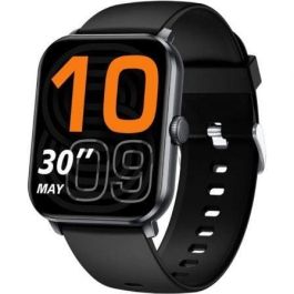 Qubo Smartwatch SMT-200 con Notificaciones, Frecuencia Cardíaca, Llamadas Bluetooth y 100 Modos Sport, Color Negro Precio: 26.98999985. SKU: B187PP5Z97
