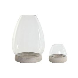 Portavela Mediterraneo DKD Home Decor Blanco 30 x 40 x 30 cm Set de 2 Precio: 47.49999958. SKU: B14QMKBQX7
