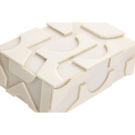 Joyero Moderno DKD Home Decor Blanco 13 x 7.5 x 18 cm Set de 2 Joyero Moderno DKD Home Decor Blanco 13 x 7.5 x 18 cm Set de 2