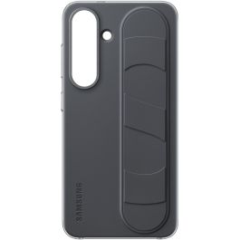 Samsung Funda Standing Grip Case para Galaxy S25, Carcasa con Soporte de Sobremesa, Fácil Aplicación, Negro