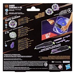 Hasbro G1862 Beyblade X Lanzador Premium Grip + Peonza Victory Grip Colección, Idiomas Español/Inglés +8 Años
