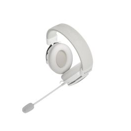 GENESIS Toron 301 Auriculares Gaming Alámbricos Diadema Blanco con Transductores 53mm y Micrófono Boom Desmontable Ultraligeros