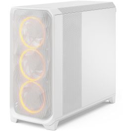 Fractal Design Meshify 3 XL White RGB TG Light Tint Midi Torre PC Caja Blanca Vidrio Templado