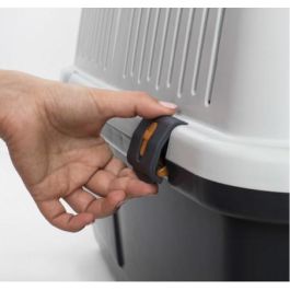 Nayeco Transportín Bracco 5 para Perro Grande 81x60x61,5 cm - IATA, Asa Telescópica, Cierre Seguridad Metálico, Bebedero Incluido