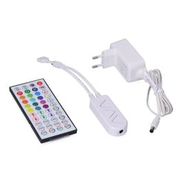 Controlador + mando + transformador para tira de led rgb 31933 Precio: 23.98999966. SKU: B182ENHFF5