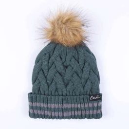 Gorro tricot pompom harry potter slytherin