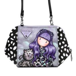 Bolso Bandolera Gorjuss Smitten kitten Negro Blanco (26 x 15,5 x 9,5 cm) Precio: 19.49999942. SKU: S4307485