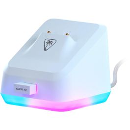 Turtle Beach TUR0731855711017 Ratón Inalámbrico para Juegos Kone XP Air con Estación de Carga, Blanco
