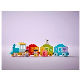 Lego Tren de los Números 10954, Juego de Construcción Educativo para Aprender a Contar, a Partir de 18 Meses, 23 Piezas