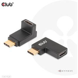 Club3D Adapter USB 3.2 Tipo C a USB 3.2 Tipo C Angulado St/Bu