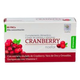 NOEFAR Cranberry Cistop 30 Comprimidos con Arándano Rojo, Vara de Oro, Ortosifón y Vitamina C para Vías Urinarias (60mg PACs) Precio: 18.9500003. SKU: B17RXYXEMP