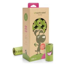Earth Rated Bolsas para Excrementos Eco-Friendly, 21 Rollos x 15 Bolsas Cada Uno, Aroma a Lavanda, Plástico Reciclado Precio: 13.50000025. SKU: B126S9JE95
