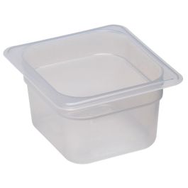 CAMBRO - 64PP-190 - Recipiente GN 1/6 1,5 L - 16,2 x 17,6 x 10 cm (No incluye tapa) - Blanco translúcido - Venta 1 unidad. Precio: 8.79000023. SKU: B1AGP8VSEY