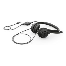 Logitech H390 Auriculares USB-C para PC/Portátil, Micrófono con Supresión de Ruido, Negro, Conexión por Cable