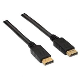 Aisens Cable DisplayPort 1.2 4K@60Hz DP-M - DP-M Negro 2.0M, Alta Velocidad, Oro 24K, OFC
