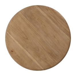 Mesa Auxiliar Natural Madera Mindi Salón 70 X 70 X 77 cm