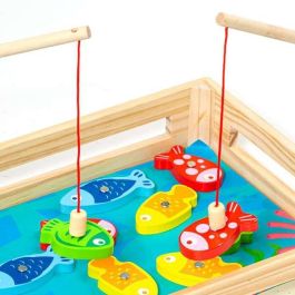 Juego de pesca de madera. 22x22x8.50cm Juego de pesca de madera. 22x22x8.50cm