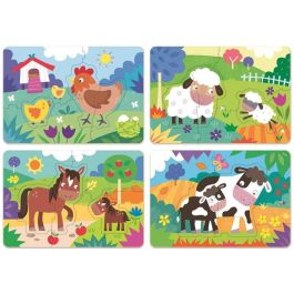 Puzzles progresivos 5-6-7-8 piezas mamás y bebés my first puzzles Puzzles progresivos 5-6-7-8 piezas mamás y bebés my first puzzles