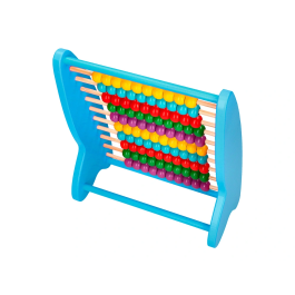 Liderpapel Ábaco de Madera con 100 Bolas de Colores para Aprender a Contar 273x112x230mm