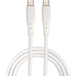 4smarts 540122 VoltPlug Duos Mini PD 20W + USB-C Cable Blanco 1.5m, Cargador universal carga rápida Quick Charge 3.0