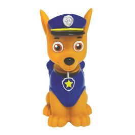 LEXIBOOK Luz Nocturna 3D Chase Patrulla Canina Paw Patrol, cambio de color azul, amarillo, rojo y verde, 13 cm