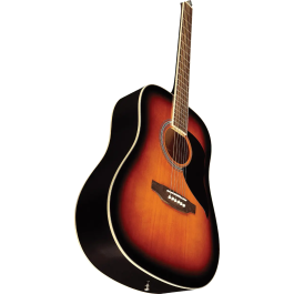 EKO Ranger VI Guitarra Acústica Dreadnought Brown Sunburst Cuerpo de Abeto y Tilo Mástil de Abedul