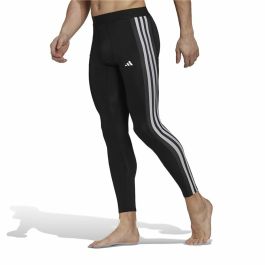 Mallas Deportivas de Hombre Adidas Tf 3S L Tight Negro (2XL)