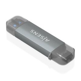 AISENS ASCR-2AC08-GR MultiLector Externo USB 3.1 Gen1 SD, Micro SD, MMC, SIM, USB-A y USB-C, Gris Precio: 6.50000021. SKU: B1HM7A7X2K