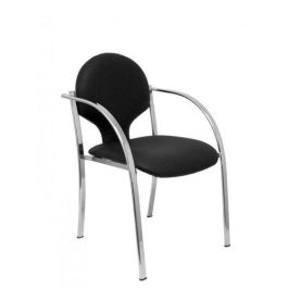 Silla Piqueras Y Crespo Hellin Confidente Ergonomica Con Brazos Fijos Apilable Estructura Negra Asiento Y Respaldo Tapizados Similpiel Negro Pack De 2 Precio: 295.8899999. SKU: B1566Z4CHY
