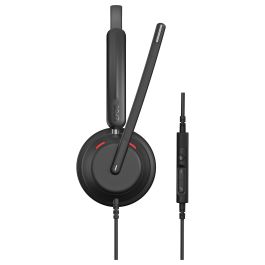 EPOS Impact 760T Auriculares Duales USB-C MS Teams Alámbrico Llamadas/Música Negro