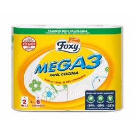 Foxy Mega3 Papel Cocina Triple Duración Precio: 3.58999982. SKU: B1J3DFL4CM
