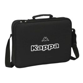 Cartera Escolar Kappa Black Negro (38 x 28 x 6 cm) Precio: 12.50000059. SKU: S4308091