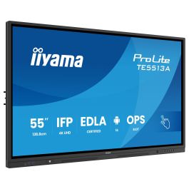 Iiyama TE5513A-B1AG Pantalla Interactiva 55" UHD IPS Android 14 8/128GB con Wifi 6 y Sonido 2x 20W Subwoofer, 450cd/m2, Antiglare Precio: 1257.59000059. SKU: B1D77YVP8L