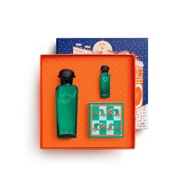 HERMÈS EAU D'ORANGE VERTE ESTUCHE 3 pz Eau de Cologne Unisex 107,5 ml + Jabón 50 g