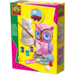 Ses Creative Moldura y Pintura de Búho, Kit Creativo de Yeso para Niños Precio: 26.49999946. SKU: B1BSSZXLZF