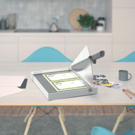 Guillotina Leitz Precision Home A4 Acero Inoxidable Plástico Gris