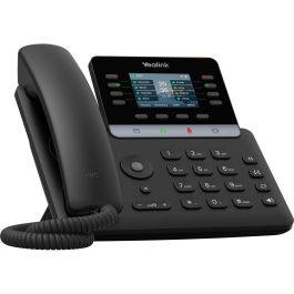 Yealink SIP-T73U Teléfono VoIP Negro Escritorio Pantalla LCD 2.8" 12 Cuentas VoIP PoE