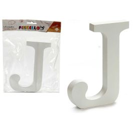 Letra J de Madera Blanca 1.8x15 cm - Pincello (12 Unidades) Precio: 11.99000011. SKU: B12RZWM4QD