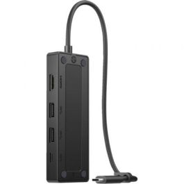 HP 86S97UT Docking Station USB-C Portátil Concentrador con HDMI 4K 60Hz, 2x USB-A 10Gbps, USB-C PD, Multi-OS, Negro HP 86S97UT Docking Station USB-C Portátil Concentrador con HDMI 4K 60Hz, 2x USB-A 10Gbps, USB-C PD, Multi-OS, Negro